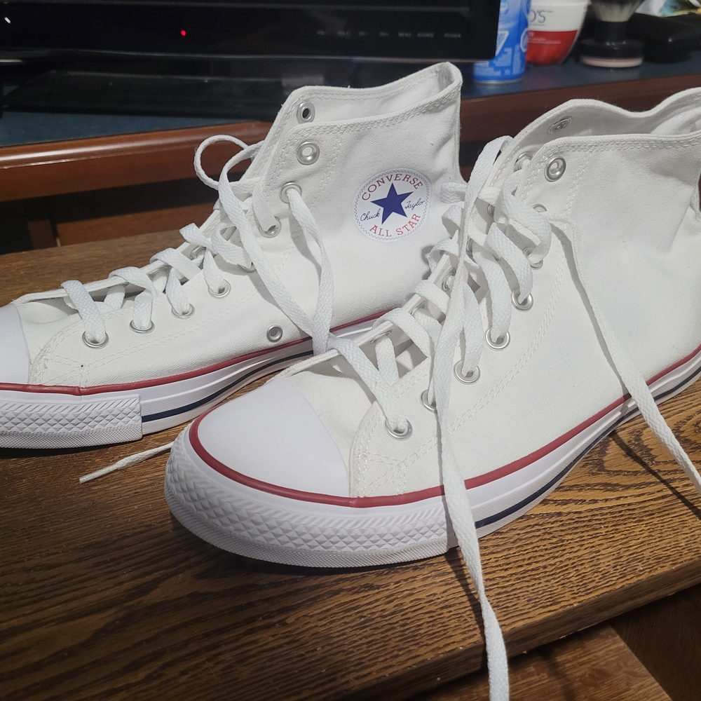 Converse All Star White High-Top Sneakers